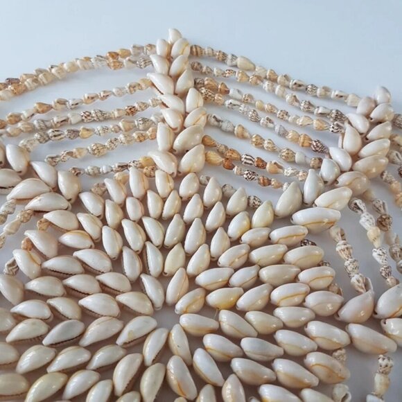 Vintage Cowrie Sea Shell 12 inch Trivet - Picture 9 of 10